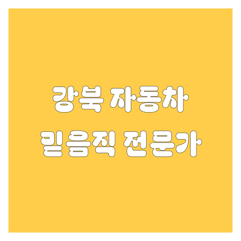 강북에서 믿음직한 자동차 전문가를 찾으신다면? | 렉서스/BMW 공식 서비스센터부터 꼼꼼한 정비소까지!