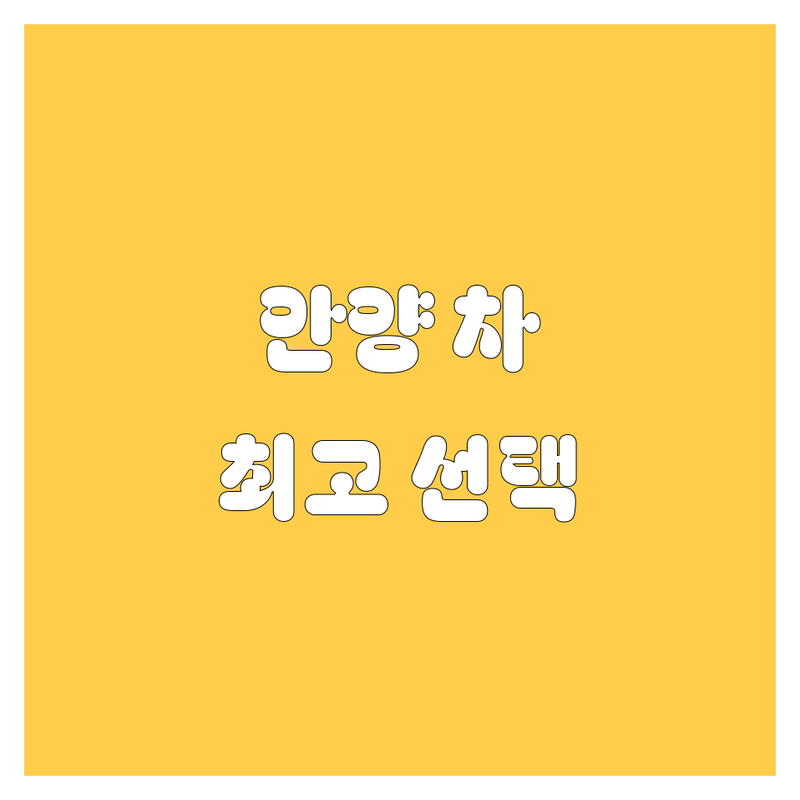 안양 자동차 구매 가이드 | 2024년 최고의 선택!