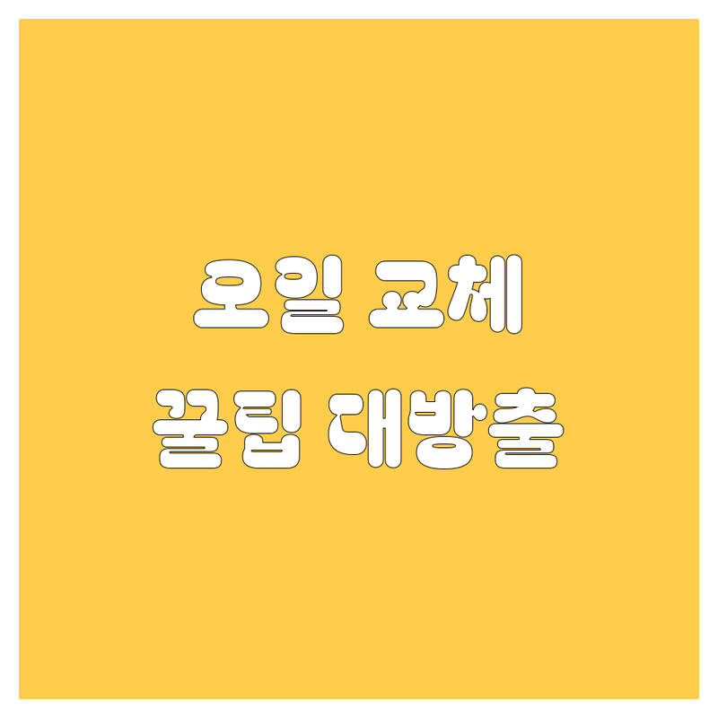 🚗 군산 엔진오일, 20대 오빠가 싹 다 알려줌! (feat. 내 차 관리법) 🛠️