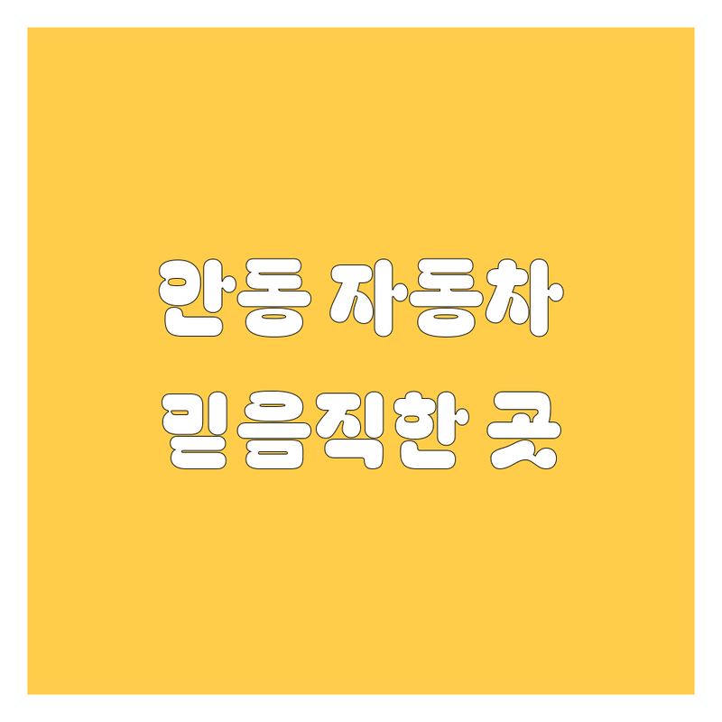 경북 안동시 안기동 자동차 서비스 업체 추천 | 차량 견인 수리 중고차 매입 판매 타이어 휠 교체 정비 | 긴급출동 출장빵구 사고처리 | 믿을 수 있는 자동차 전문가